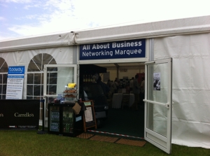 All About Business marquee